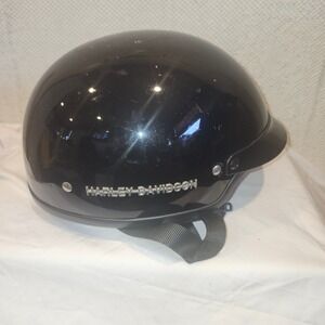 Harley-Davidson AGV New Basic Rider Motorcycle Helmet Gloss Black DOT Small S